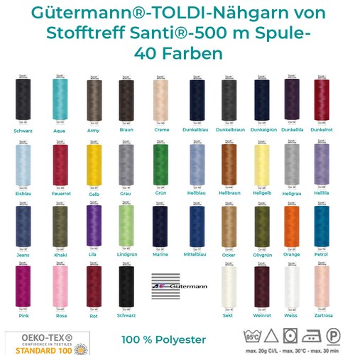 Gütermann toldi nähgarn 500 - gütermann,